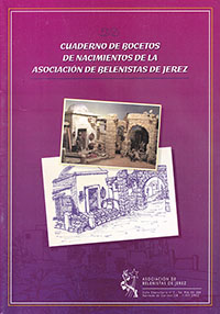 Cuaderno de bocetos de nacimientos de la Asociación de Belenistas de Jerez