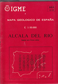Hoja nº 962. E 1:50.000 - Alcalá del Río
