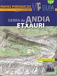 Sierra de Andia Etxauri. Mapas Pirenacios