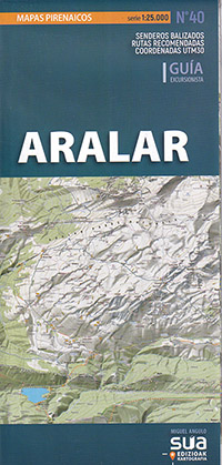 Aralar. Mapas Pirenaicos. Nª40