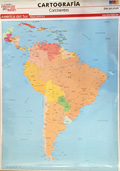 América del Sur. Mapa Político