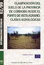 Clasificación del suelo de la provincia de Córdoba desde el punto de vista agrario: Clases agrológicas
