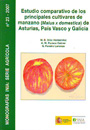 Estudio comparativo de los principales cultivares de manzano (Malus x domestica) de Asturias, País Vasco y Galicia