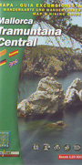 Mallorca Tramuntana Central. Mapa - Guía excursionista / Wanderkarte und wanderfürhrer / Map & hiking guide