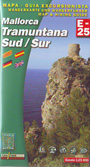 Mallorca Tramuntana Sud / Sur. Mapa - Guía excursionista / Wanderkarte und wanderführer / Map & hiking guide