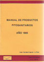 Manual de productos fitosaniarios. Año 1985