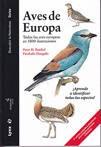 Aves de Europa. Todas las aves europeas en 1800 ilustraciones