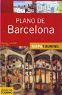 Plano de Barcelona. Mapa Touring