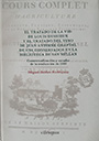 Tratado de la vid de Louis Dussieux y el tratado del vino de Jean Antoine Chaptal de 1796 conservados en la Biblioteca de San Millán