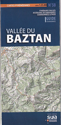 Vallée de Baztan. Mapas Pirenaicos. Nª38