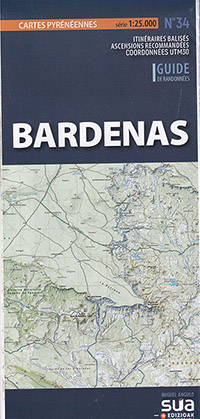 Bardenas. Mapas Pirenaicos. Nª34