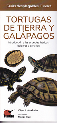 Tortugas de tierra y galápagos. Introducción a las especies ibéricas, baleares y canarias (Guías desplegables Tundra)