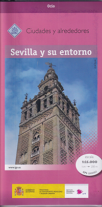 Mapa Sevilla y su entorno 1:25000