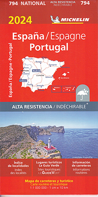  España / Espagne - Portugal 2024. Michelín - Alta resistencia (794)