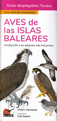 Aves de las Islas Baleares. Introducción a las especies más frecuentes (Guías desplegables Tundra)