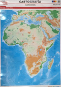 África. Mapa Físico