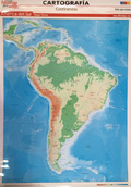 América del Sur. Mapa Físico