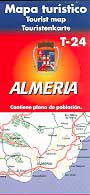 Almería. Mapa turístico
