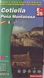 Cotiella. Peña Montañesa. Mapa - Guía excursionista / Map & hiking guide / Carte et guide de randonnés