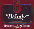 Etiqueta Marqués del Real Tesoro - Brandy