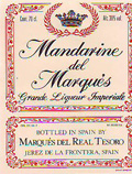 Etiqueta Marqués del Real Tesoro - Mandarine del Marqués