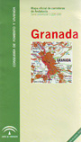 Granada. Hoja provincial. Mapa Oficial de Carreteras de Andalucía.