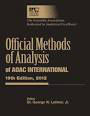 Official Methods of Analysis of AOAC INTERNATIONAL (PRINT EDITION)