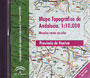 Provincia de Huelva. Mapa topográfico de Andalucía. 1:10.000. Mosaico raster en color